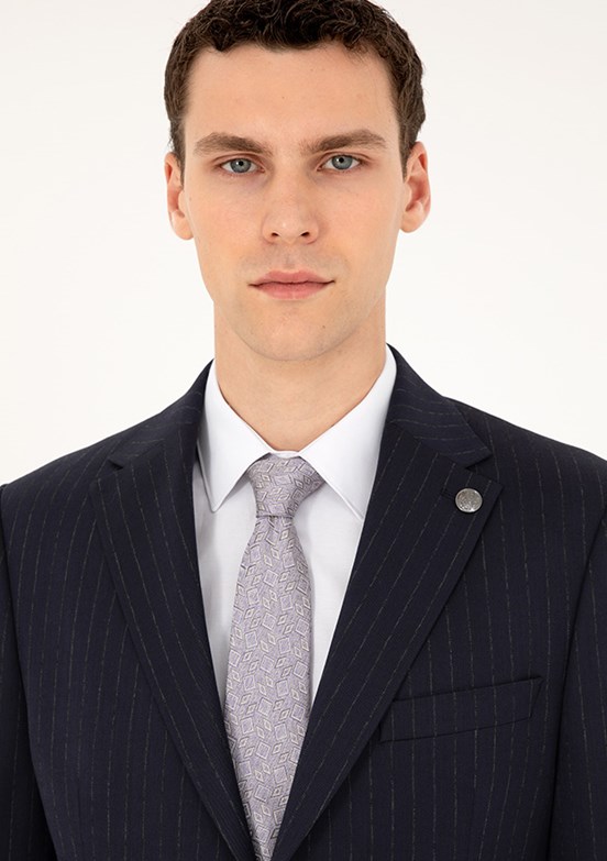 PİERRE CARDİN Lacivert Erkek Slim Takım Elbise