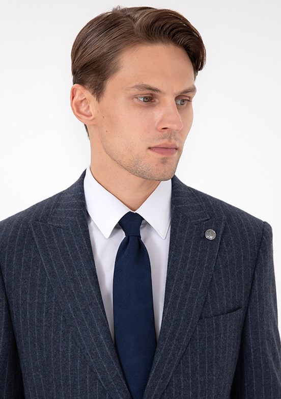 PİERRE CARDİN Lacivert Erkek Slim Takım Elbise