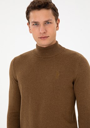 US POLO ASSN Erkek Yeşil Basic Kazak