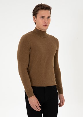US POLO ASSN Erkek Yeşil Basic Kazak