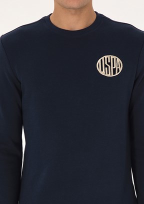 US POLO ASSN Erkek Lacivert Regular Sweatshirt