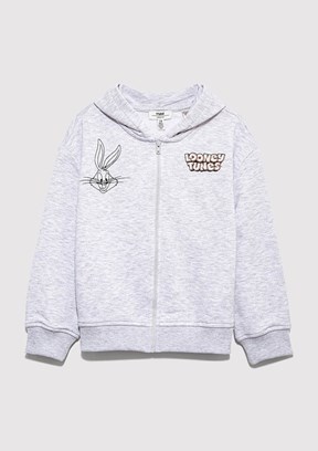 MAVİ Açık Gri Kız Çocuk Sweatshirt