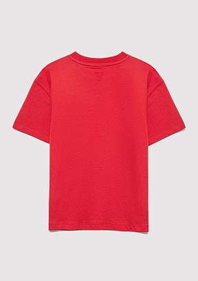 MAVİ - M6610358-85905 Erkek Çocuk Çok Renkli Baskılı T-Shirt