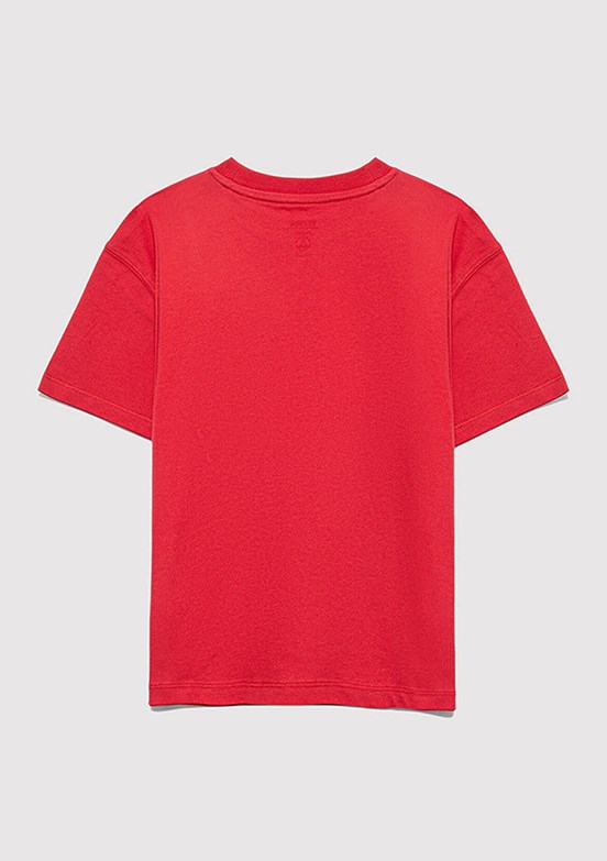 MAVİ - M6610358-85905 Erkek Çocuk Çok Renkli Baskılı T-Shirt