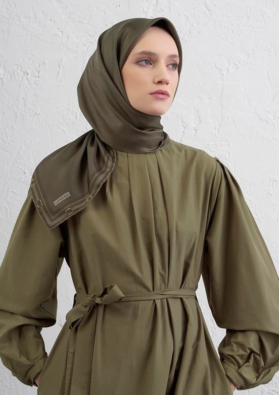 ARMİNE Çok Renkli Kadın DJ Saf İpek Eşarp