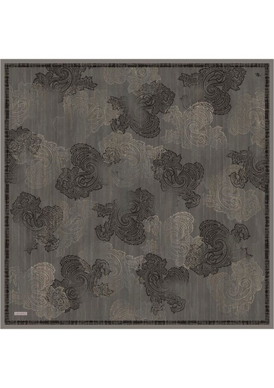 ARMİNE Çok Renkli Kadın DJ Saf İpek Eşarp