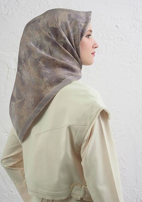 ARMİNE Çok Renkli Kadın DJ Saf İpek Eşarp