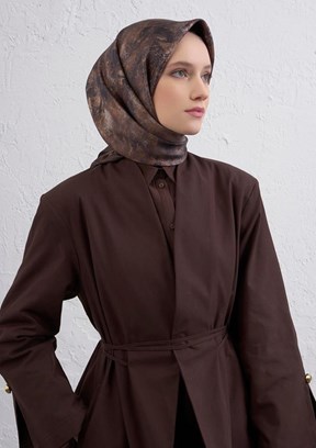 ARMİNE Çok Renkli Kadın DJ Saf İpek Eşarp