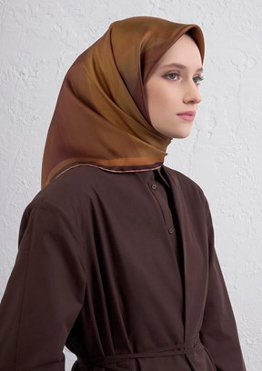 ARMİNE Çok Renkli Kadın DJ Saf İpek Eşarp