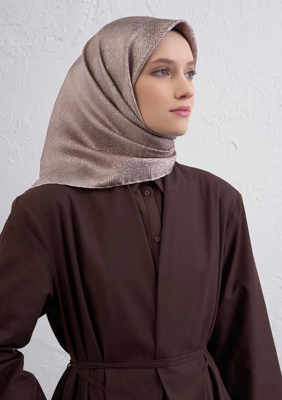 ARMİNE Çok Renkli Kadın DJ Saf İpek Eşarp