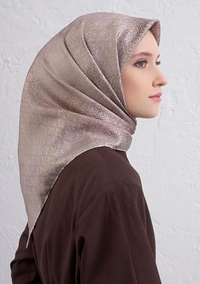 ARMİNE Çok Renkli Kadın DJ Saf İpek Eşarp