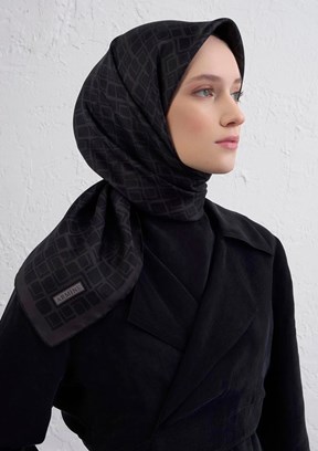 ARMİNE Çok Renkli Kadın DJ Saf İpek Eşarp