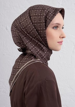 ARMİNE Çok Renkli Kadın DJ Saf İpek Eşarp