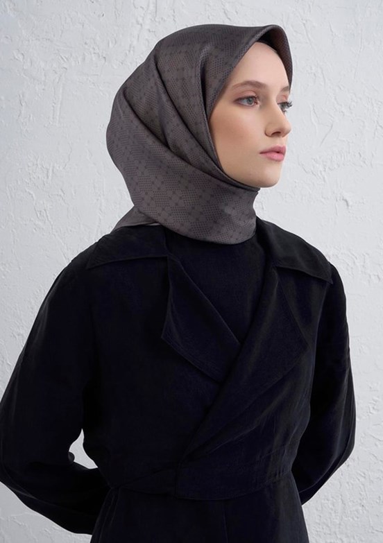 ARMİNE Çok Renkli Kadın DJ Saf İpek Eşarp