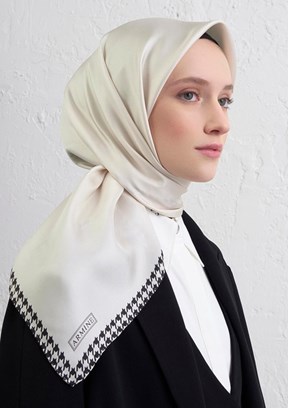 ARMİNE Çok Renkli Kadın DJ Saf İpek Eşarp