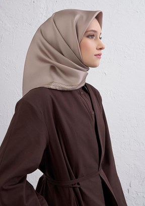 ARMİNE Çok Renkli Kadın DJ Saf İpek Eşarp