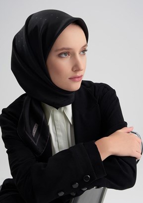 ARMİNE Çok Renkli Kadın DJ Saf İpek Eşarp