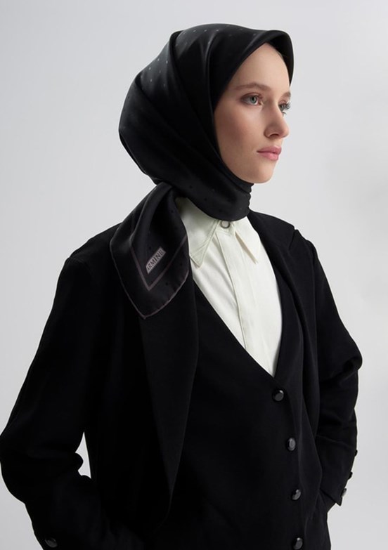 ARMİNE Çok Renkli Kadın DJ Saf İpek Eşarp