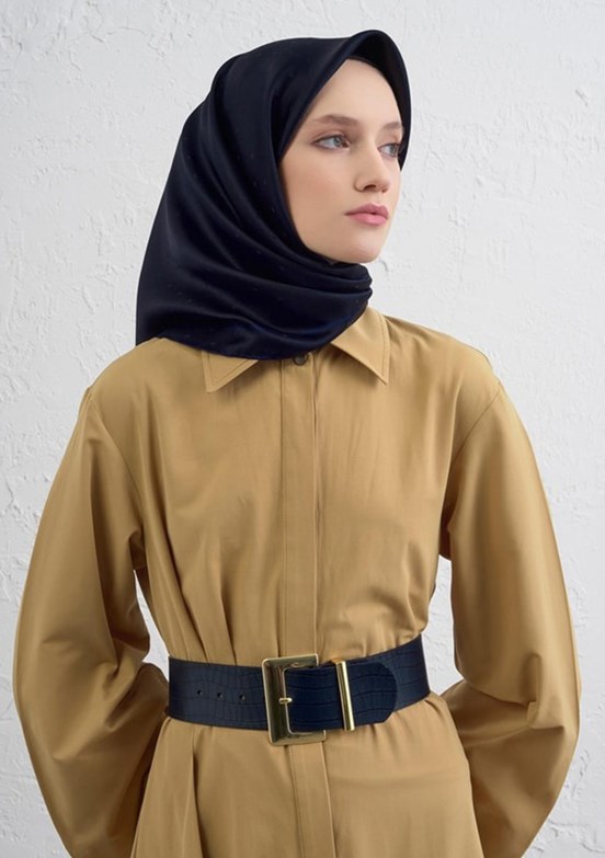 ARMİNE Çok Renkli Kadın DJ Saf İpek Eşarp