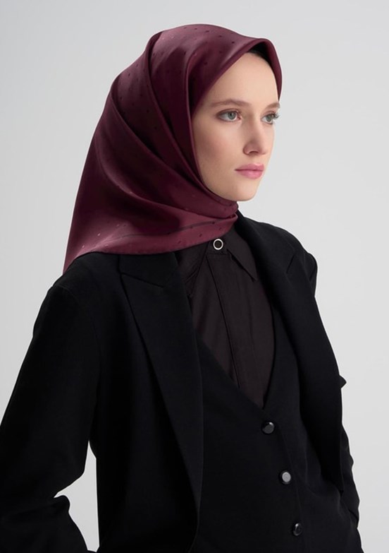 ARMİNE Çok Renkli Kadın DJ Saf İpek Eşarp