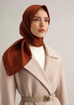 ARMİNE Kadın DJ Jakarlı İpek Eşarp