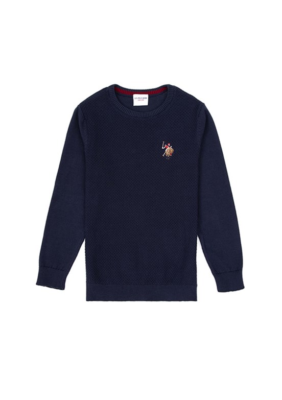 US POLO ASSN Erkek Çocuk Lacivert Basic Kazak