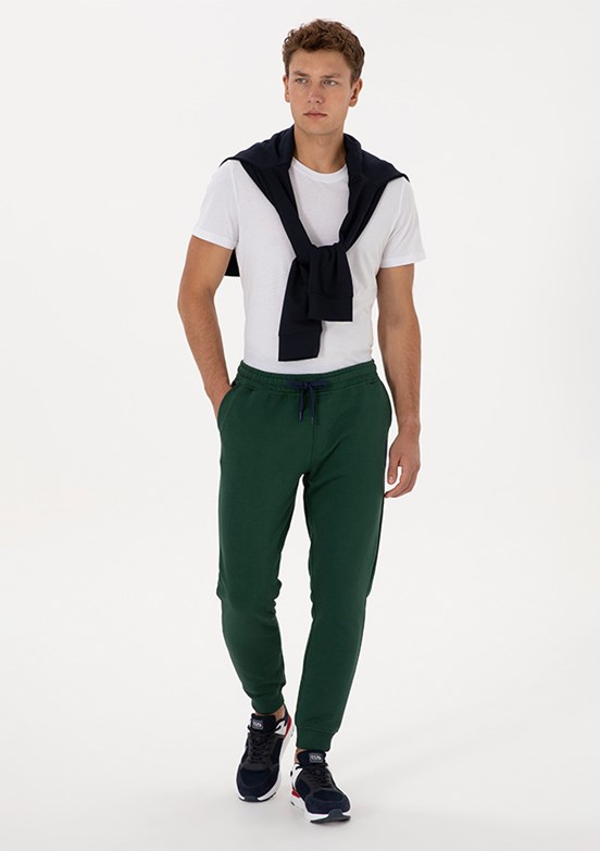 US POLO ASSN Erkek Yeşil Slim Pantolon