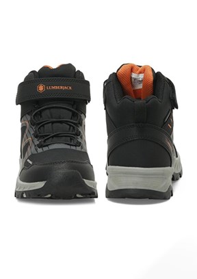 LUMBERJACK Siyah Erkek Çocuk Pika HI 5PR Bot