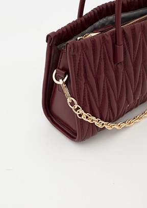 SiSLEY - SLY_231 Kadın Bordo Kol Çantası