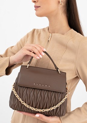 SiSLEY - SLY_232 Kadın Kahverengi Kol Çantası