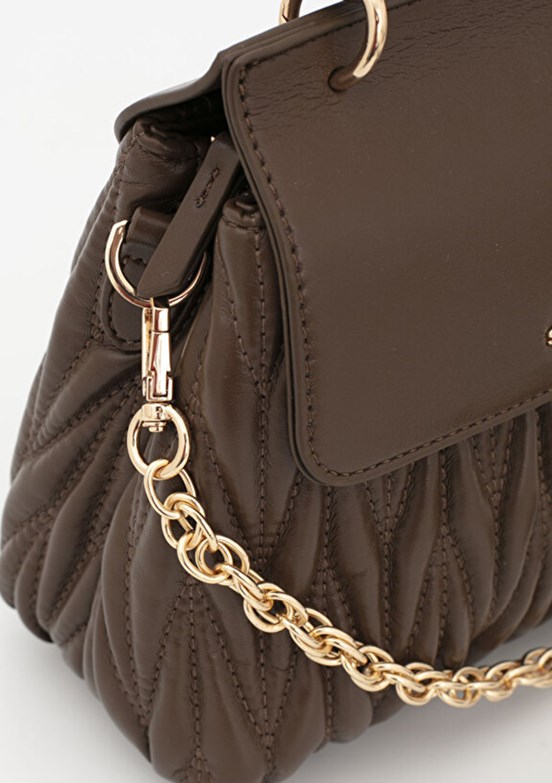 SiSLEY - SLY_232 Kadın Kahverengi Kol Çantası