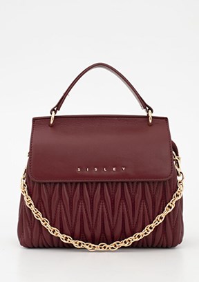 SiSLEY - SLY_232 Kadın Bordo Kol Çantası