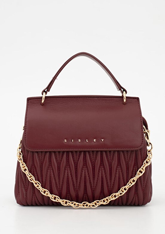 SiSLEY - SLY_232 Kadın Bordo Kol Çantası