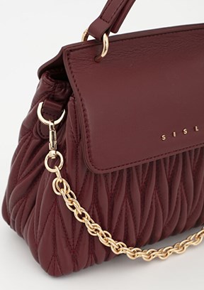 SiSLEY - SLY_232 Kadın Bordo Kol Çantası