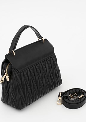 SiSLEY - SLY_232 Kadın Siyah Kol Çantası