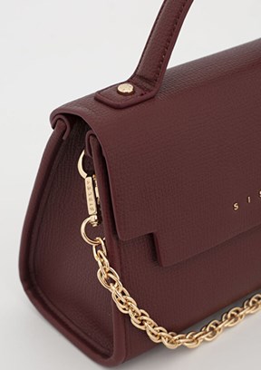 SiSLEY - SLY_237 Kadın Bordo Kol Çantası
