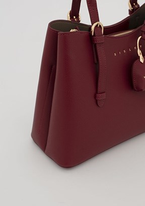 SiSLEY - SLY_296 Kadın Bordo Kol Çantası
