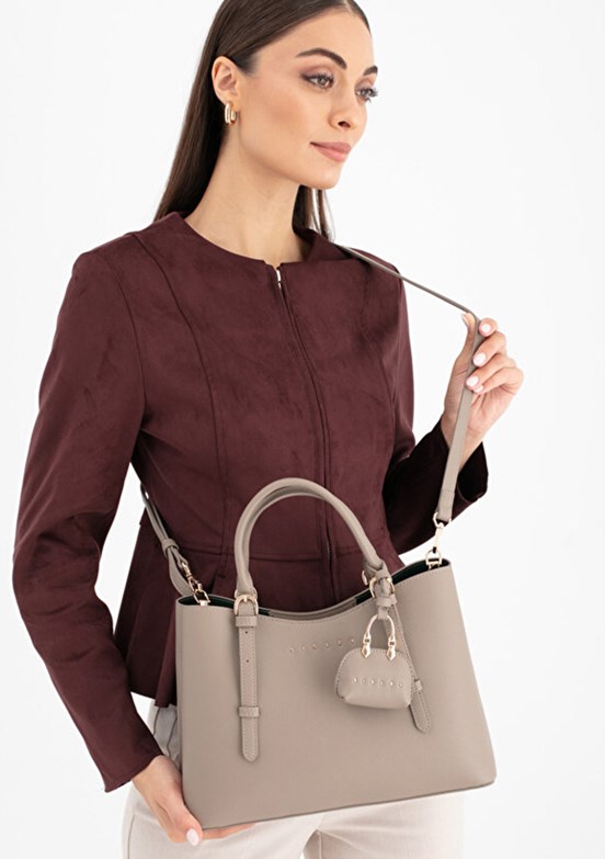 SiSLEY - SLY_296 Kadın Bej Kol Çantası