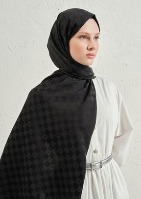 ARMİNE Çok Renkli Kadın  J.İpek Dama Şal