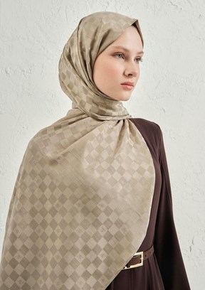 ARMİNE Çok Renkli Kadın  J.İpek Dama Şal