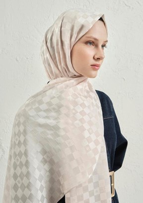 ARMİNE Çok Renkli Kadın  J.İpek Dama Şal