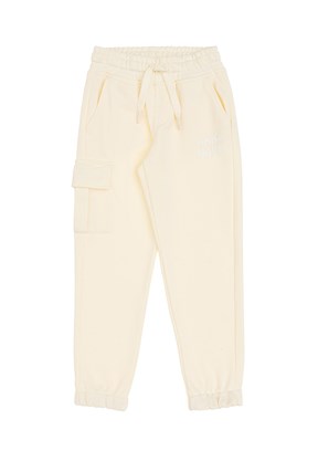 US POLO ASSN Erkek Çocuk Beyaz Comfort Pantolon