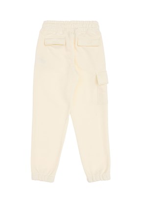 US POLO ASSN Erkek Çocuk Beyaz Comfort Pantolon