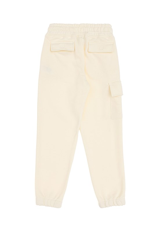 US POLO ASSN Erkek Çocuk Beyaz Comfort Pantolon