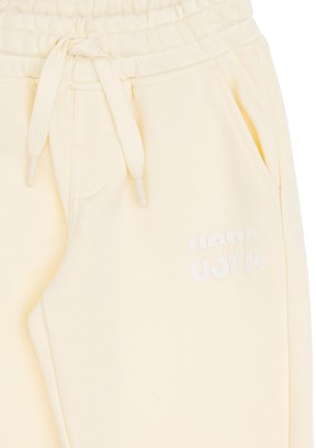 US POLO ASSN Erkek Çocuk Beyaz Comfort Pantolon