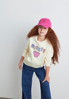 MAVİ Açık Bej Çocuk Kapüşonlu Sweatshirt