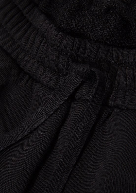 MAVİ - M7010019-900 Kız Çocuk Siyah Bol Paça Pantolon
