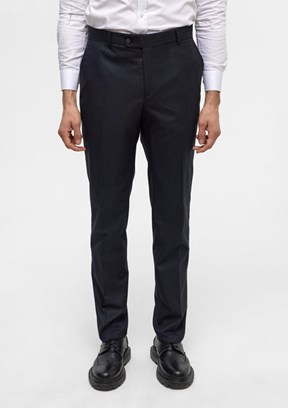 SÜVARİ - TK1006900388 Erkek Lacivert Slim Takım Elbise