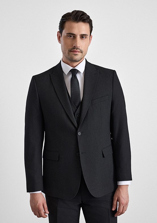 SÜVARİ - TK1015000057 Erkek Siyah Regular Takım Elbise