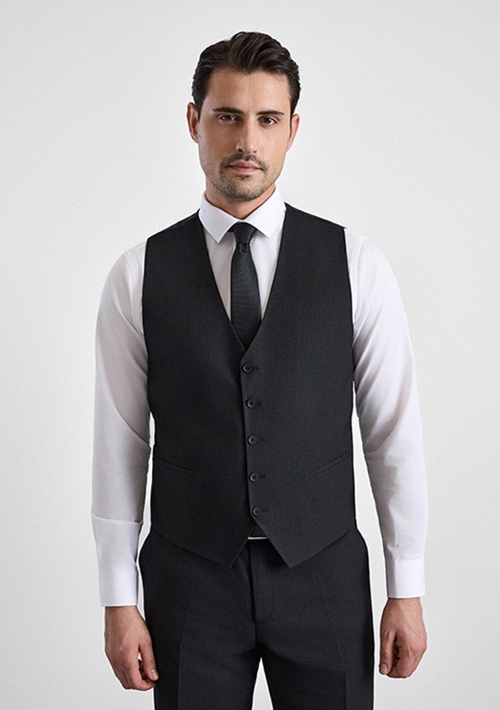 SÜVARİ - TK1015000057 Erkek Siyah Regular Takım Elbise